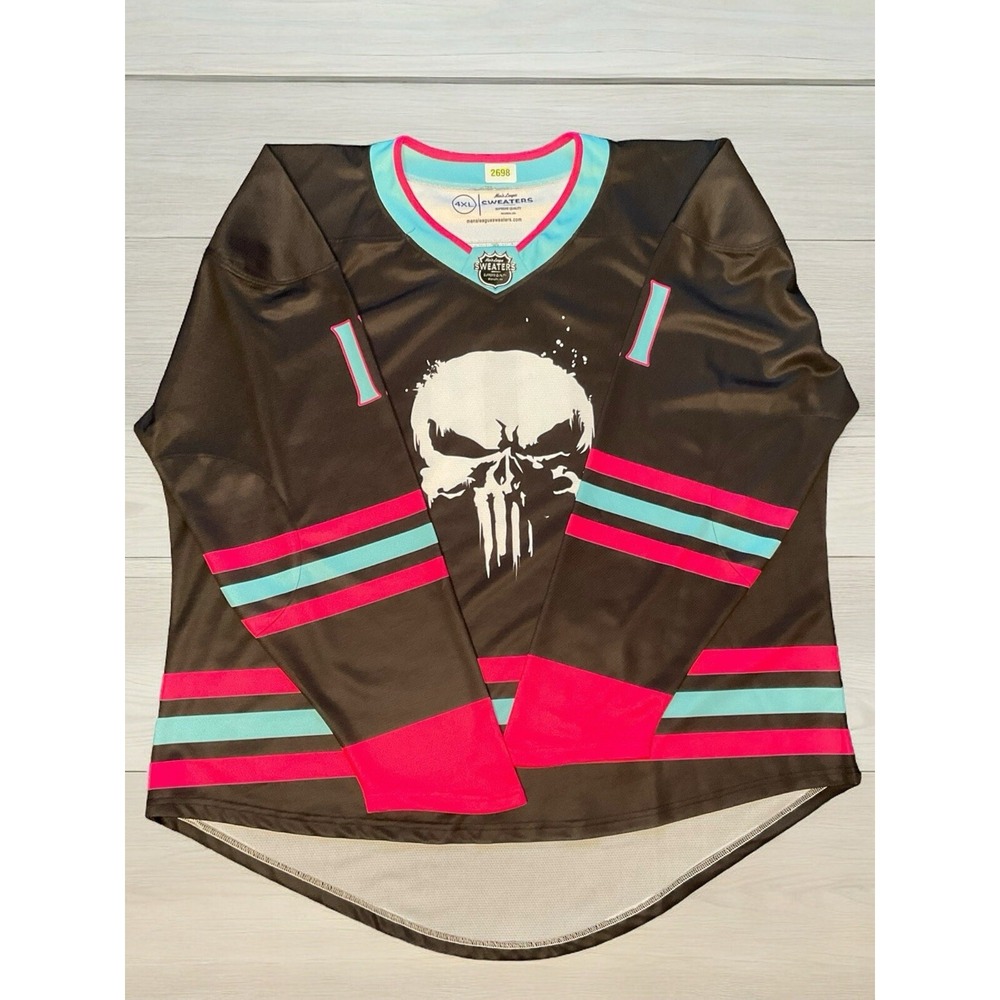 New MENS LEAGUE SWEATERS‎ TAHTI 11 HOCKEY JERSEY SIZE 4X